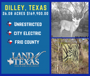 Unrestricted 26 Acres In Dilley, Texas