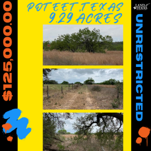 9.29 Unrestricted Acres With No City Taxes