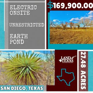 27.48 Acres In San Diego, Texas