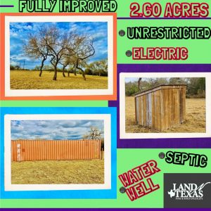 2.60 acres at Lake Corpus Christ